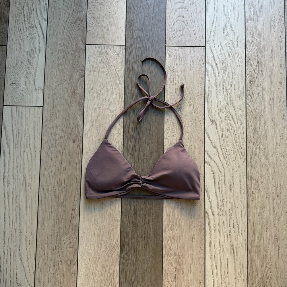 L*Space Dusty Mauve Bikini Top